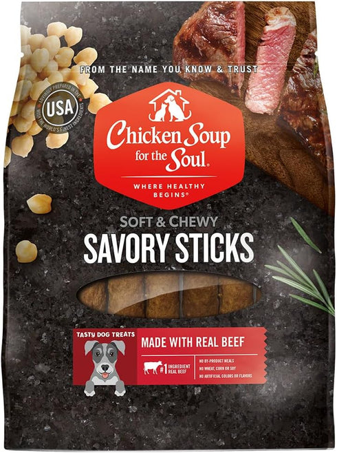 Chicken Soup for The Soul All Natural Premium Savory Sticks Soft &