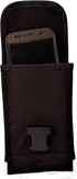 XL Smartphone StrapPack with Clip Front Flap (Black) - Backpack Shoulder Strap Attachment