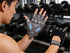 OVOY Non-Slip Breathable Workout Fingerless Gloves for Men Women, Gym Fitness Gloves for Training, All Gym Exercises