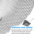 Aquarium Fish Net, 5 Inch Fine Mesh with Extendable 9-24 inch Long Handle