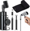 Golf Club Cleaner Brush - Groove Cleaning Tool with Towel and Retractable Lock Clip for Golf Bag