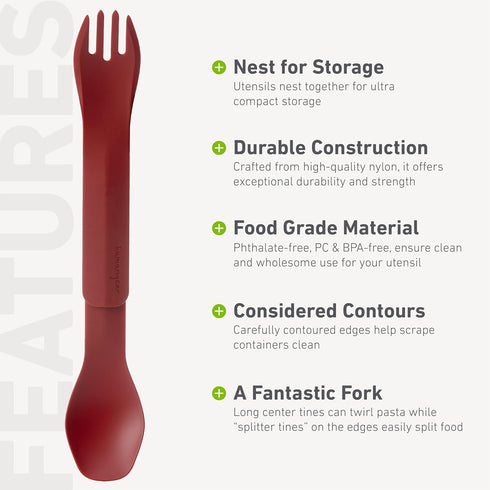 GoBites Duo and Bio Duo Travel Silverware, Full Size Portable Fork & Spoon, Reusable Utensil Set