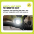 High-Visibility LED Headlight and Taillight Set - 300 & 600 Lumen Front Beam, USB-C Rechargeable