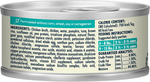 Canidae Wet Cat Food, Balanced Bowl Chicken & Pumpkin Recipe, 3 oz. (Case of 24)