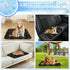 Generic 28" X22" Outdoor Cooling Mat for Dogs Ice Silk Non Toxic Cooling Mat for Dogs Line Floral Patterns Shark Dog