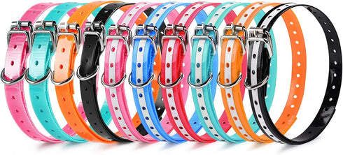 Replacement Collar Strap for Training Shock Collar and Electric Fence Receivers, Adjustable and Waterproof, Easy Clean