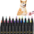 OLINGYOU Dog Nail Polish Dog Nail Polish Pens Quick Dry-20 Colors, Pet Nail