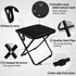 Wannasky Picnics-1PCS Folding Stool, Mini Outdoor Camping Stool, Portable Small Foldable Lightweight Hunting Seat