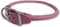 Rolled Dog Collar, Pink, 12