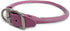 Rolled Dog Collar, Pink, 12