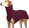 Esobo Fleece Dog Apparel, Winter Warm Dog Coat, Cozy Turtleneck Jacket for Small Medium Large Dogs
