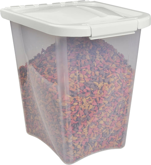 Van Ness 10-Pound Food Container with Fresh-Tite Seal (FC10) - White