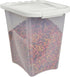 Van Ness 10-Pound Food Container with Fresh-Tite Seal (FC10) - White