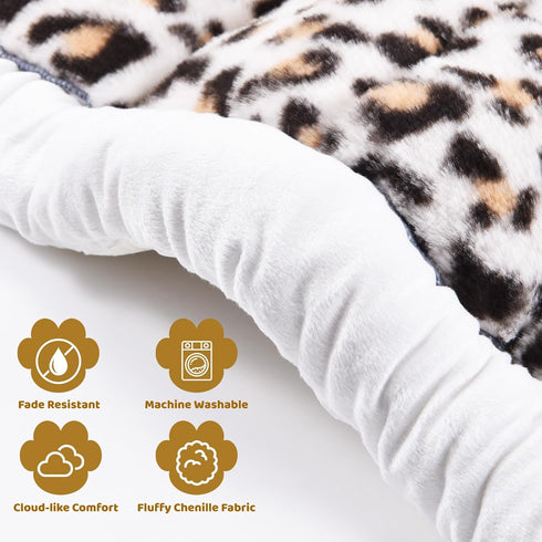 24.8'' 54'' 2'' Backseat Dog Bed Mat, Dog Mat for Car Backseat Extender, x Non-Slip Travel Pet Blanket for Back Seat