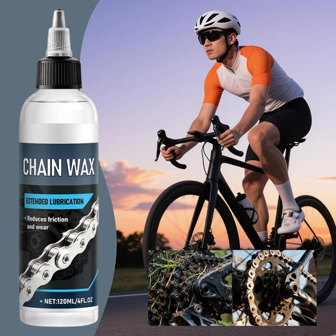 Generic 120ml Bike Chain Lube - Bike Chain Lubricating Wax, Mountain Bicycles Lubricant for Bicycle Motorcycle Road