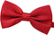 Amajiji Dark Red Formal Dog Bow Ties for Medium & Large Dogs (D114 100% Polyester)