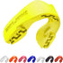 SAFEJAWZ Sports Mouthguard Slim Fit, Adult and Junior Mouth Guard with Case for Contact Sports, Yellow