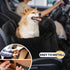 Portable Dog Car Seat for Small Dogs, Easy Installation Fashionable Pet Carrier Bag with Large Pockets, Machine Washable