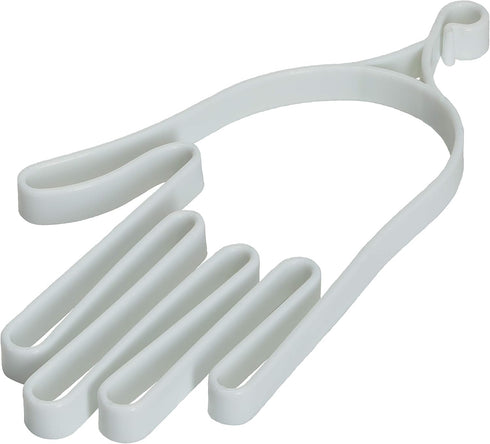 Unique Sports Glove Shaper for Golf, Baseball, Racquetball, Tennis, and Football, White