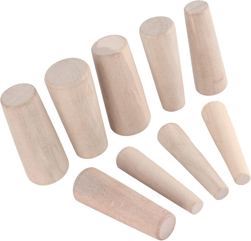 Wooden Plug, 9 Pcs Marine Emergency Safety Plug, Leak Stop Plug Accessory for Boat Yacht Fishing