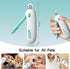 New 2024 Dog Nail Clipper Cat Nail Trimmer, Adjustable Aperture, Safety-First Design, Inbuilt Nail File for Grooming