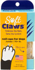 Soft Claws Jumbo Dog Nail Caps - 40 Non-Slip Covers for Long-Lasting Floor and Furniture Protection, Natural