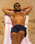 BeachBack Inflatable Beach Lounger - Beach Chair with Adjustable Back Support - Portable and Lightweight Air Sofa Chair
