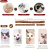 Cat Toys for Indoor Cats - 3pcs 16 Inch Natural Wood Teaser Wand with Refills, Bonus 5pcs Catnip Sticks for Play