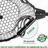 Telescoping Aluminum Alloy Fishing Net, Adjustable Length 32-52.7 Inches, Maximum Load 20 Pounds