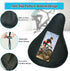Gel Bike Seat Cover, Padded Bicycle Saddle Covers for Women & Men, Comfortable Exercise Bike Seat Cushion