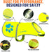 Dog Reflective Vest – Hi-Vis Fluorescent Visibility for Your Pet On/Off Leash in Urban & Rural Areas (Yellow, X-Large)