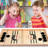 HELLO PAPAYA Fast Sling Puck Game - Test Your Speed and Accuracy with This Fast-Paced Wooden Air Hockey Desktop Battle