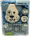 Bubba Rose Biscuit Company Decorated Birthday Boy Blue Dog Treats, Natural Gourmet Dog Cookies, Pack of 4 Cookies