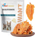 32 oz 4-4.5 Inch Chicken Jerky with Twist Rawhide Sticks for Dogs, - High Protein Real Chicken Breast Dog Chews - Long