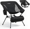 Anbte Extra Height & Width Portable Camping Chair, 400LBS Capacity Compact Folding