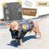 Cool Black Dog Jean Jacket, Small Pet Outfits for Small Medium Dogs Cats, Denim Coats, Puppy Shirts, Doggy Costume