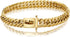 BAOBOTE Gold Chain Dog Collar, 19MM Cuban Link, Chew Proof Heavy Duty for Medium and Large Dogs (28")