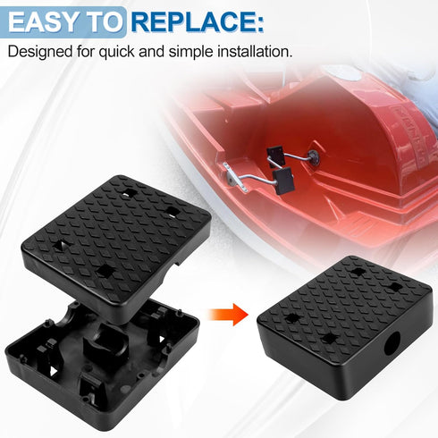 BOUYAO 2 3/4" Pcs Pedal Boat Crankshaft Replacement Universal Pedal Shaft Compatible with Sundolphin, Water Wheeler