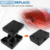 BOUYAO 2 3/4" Pcs Pedal Boat Crankshaft Replacement Universal Pedal Shaft Compatible with Sundolphin, Water Wheeler
