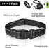 Dynmeow Reflective Dog Collar and Leash Set, 6FT Strong Climbing Rope Leash with Padded Handle for Medium Large Dogs