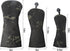 Golf Head Covers for Clubs, PU Leather Vintage Design Ladies Driver Headcover Set with Numbered