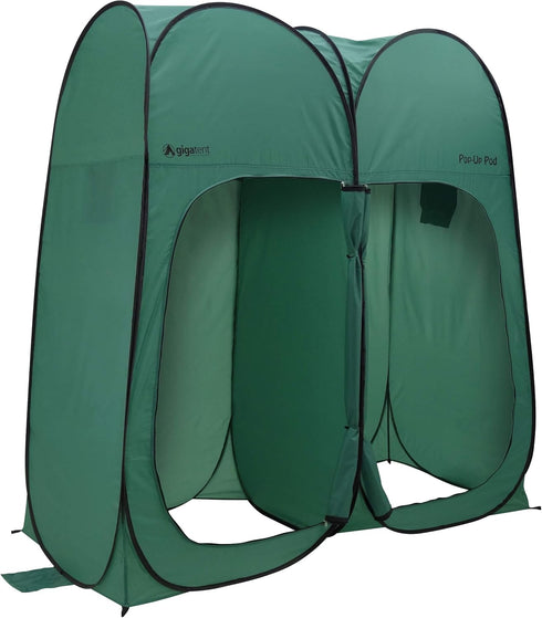 GigaTent Two Room Pop Up Pod, Portable Shower, Camping Shower, Privacy Tent, Camping Bathroom