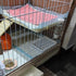 100 Hedgehog12.9"x17.7" Pcs Guinea Pig Pee Pads, Disposable Rabbit Cage Liners Bunny Potty Training Accessories