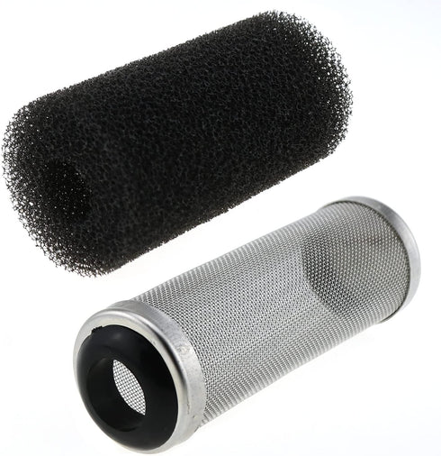 Stainless Steel Aquarium Filter Guard, 16mm Pre-Filter Sponge Protector Cover Kit for Fish Tank Inlet