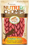 NutriChomps Dog Chews, 6-inch Braids, Rawhide-Free Dog Treats, Healthy, 4 Count, Real Chicken Flavor