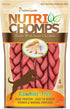 NutriChomps Dog Chews, 6-inch Braids, Rawhide-Free Dog Treats, Healthy, 4 Count, Real Chicken Flavor