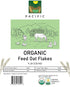 5Lbs Pacific Organic Petfood Organic Oat Flakes | Rich with Fiber & Minerals | USDA and CCOF Certified | Product of USA