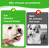 Dog Toothbrush, 4 Pcs Soft Dog Tooth Brushing Kit, Long Handle Pet Toothbrush for Dogs Teeth Cleaning and Oral Care