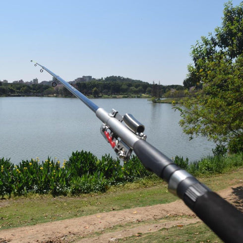 Lixada Fishing Pole 3.0m - Adjustable Telescopic Rod for Sea River Lake Pool Fishing