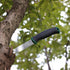 FLISSA Bushcraft Knife, Fixed Blade with Nylon Sheath, Stainless Steel Blade for Camping and Hiking, 4 Inch